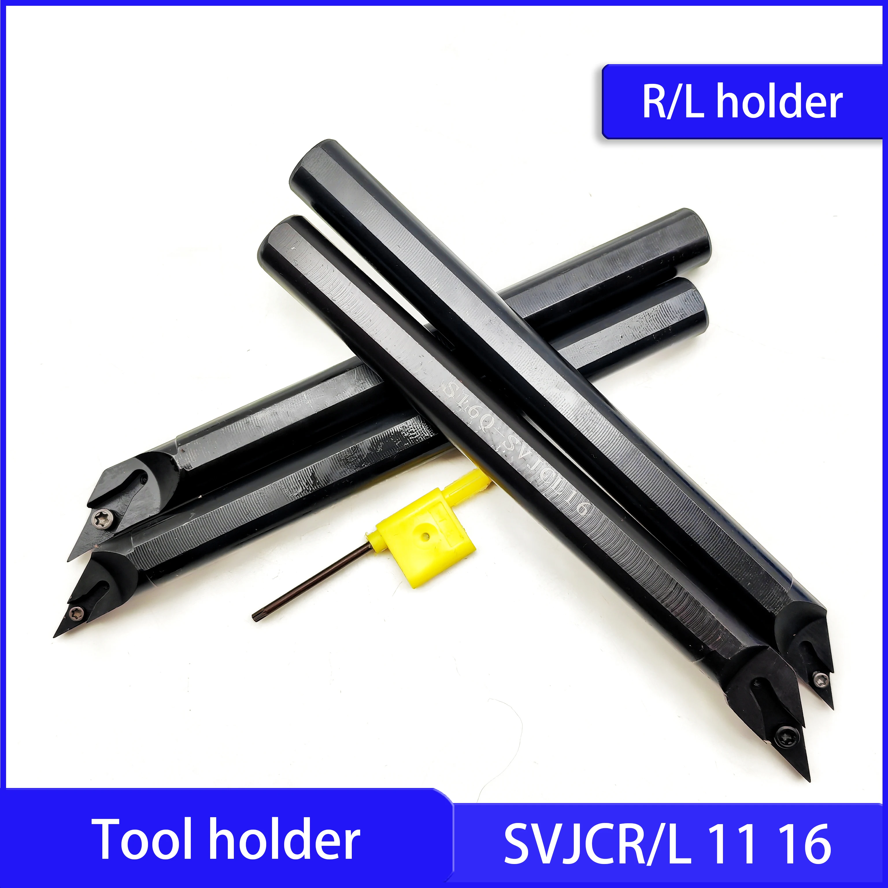 CNC tool holder S10K 12M 16Q 20R 25S-SVJCR SVJCL 11 16 for inner hole machining, suitable for VCMT1103 VCGT1103 VCMT604 VCGT604