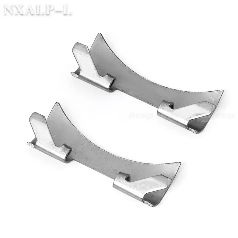 세이코 SKX007 SKX009용 곡선형 엔드 어댑터 롤렉스 팔찌 링크 액세서리용 스테인레스 스틸 스트랩 12/14/16/18/19/20/22/24mm