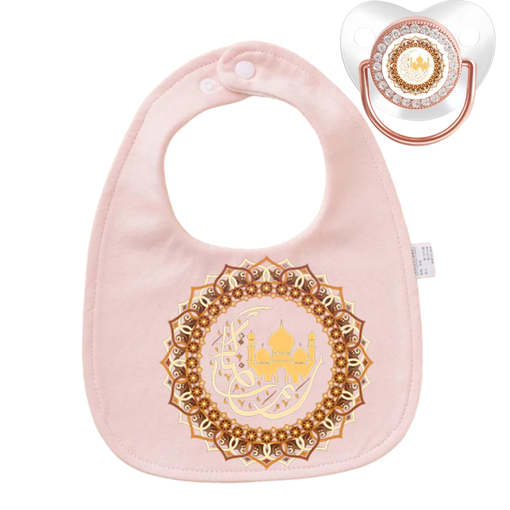 Mosque Print Kawaii Cartoon Pattern Newborn Pacifier Cartoon Pacifier Clip Breathable Mommy And Baby Baby Gift Cute Newborn Baby