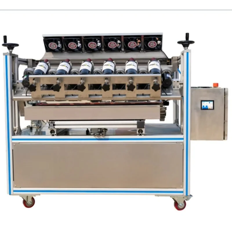 Customized Automatic Wax Sealing Machine for Wine Bottle Industrial Bottle Sealing Equipment for Beverage Packaging Processing