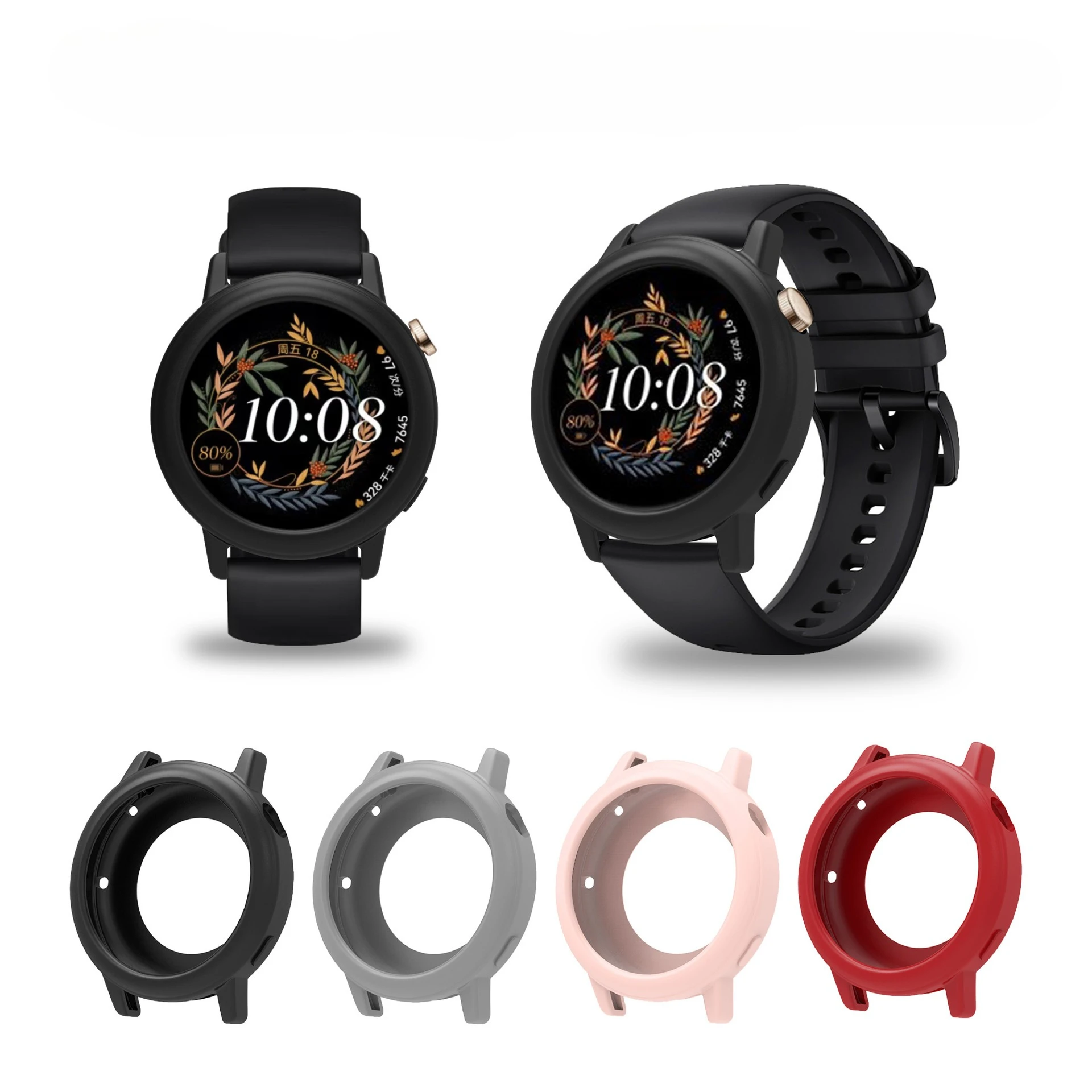 シリコンソフトシェルケース Huawei Watch GT3 42mm TPU保護ウォッチケース対応