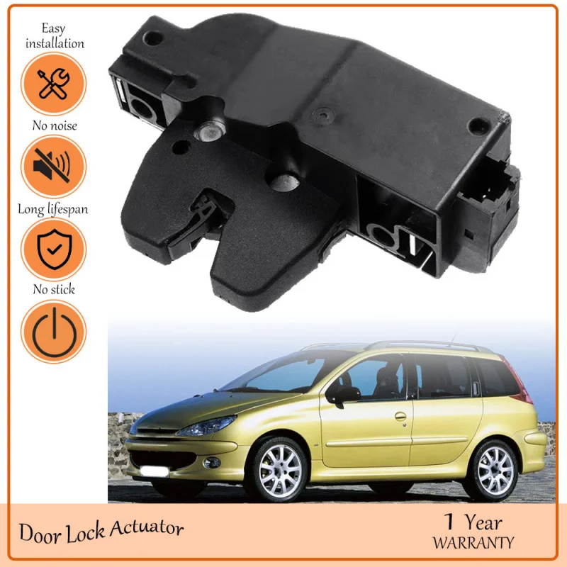 Tailgate Boot Lock for Citroen C2 C3 C4 for Xsara for Picasso Unit Rear Trunk Locks Lid Locking Latch,oem 871972