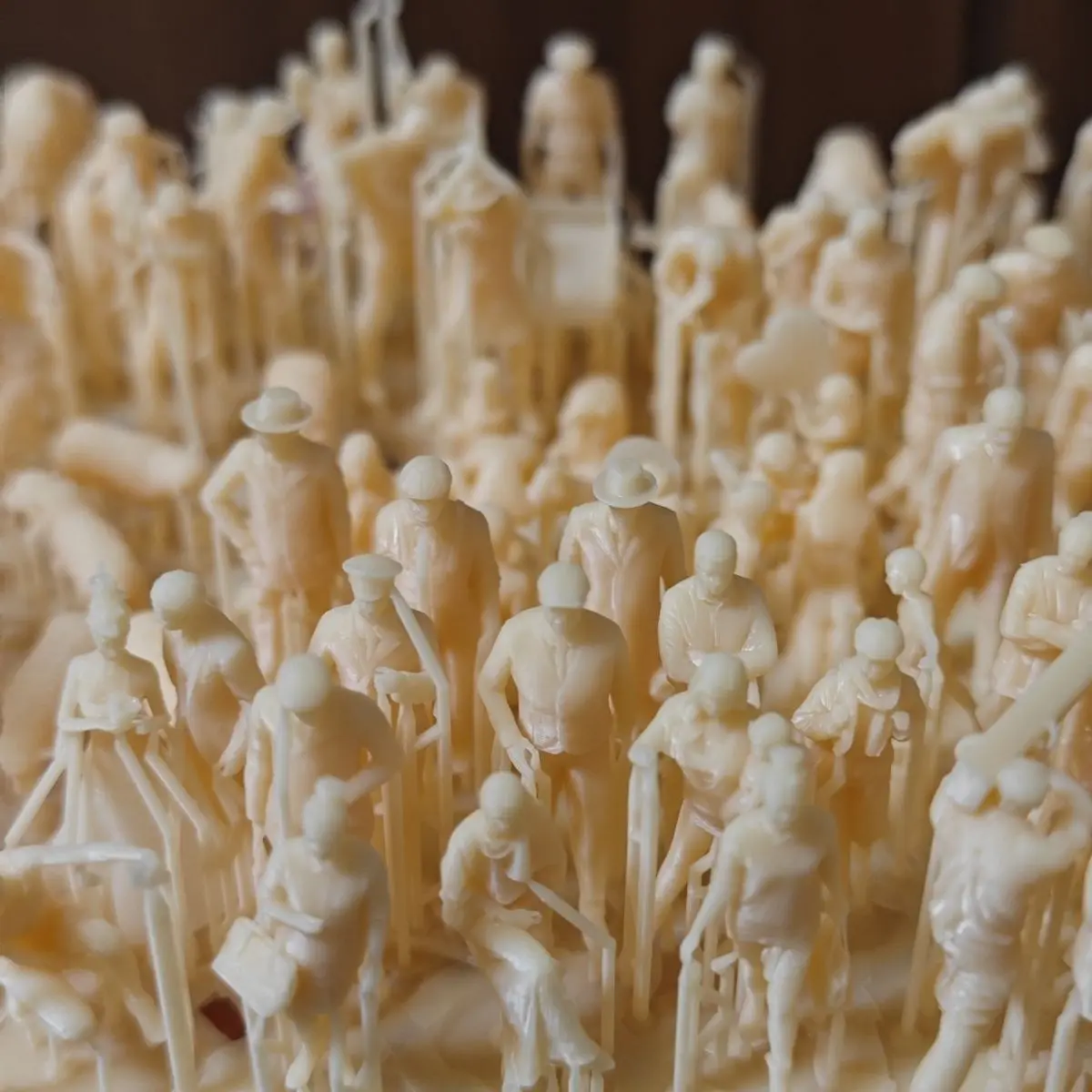 

Модель для раскрашивания 1/64 Pocket White Mold Sand Table Portrait Figure (20 штук будут отправлены случайным образом, невозможно указать конкретного человека)