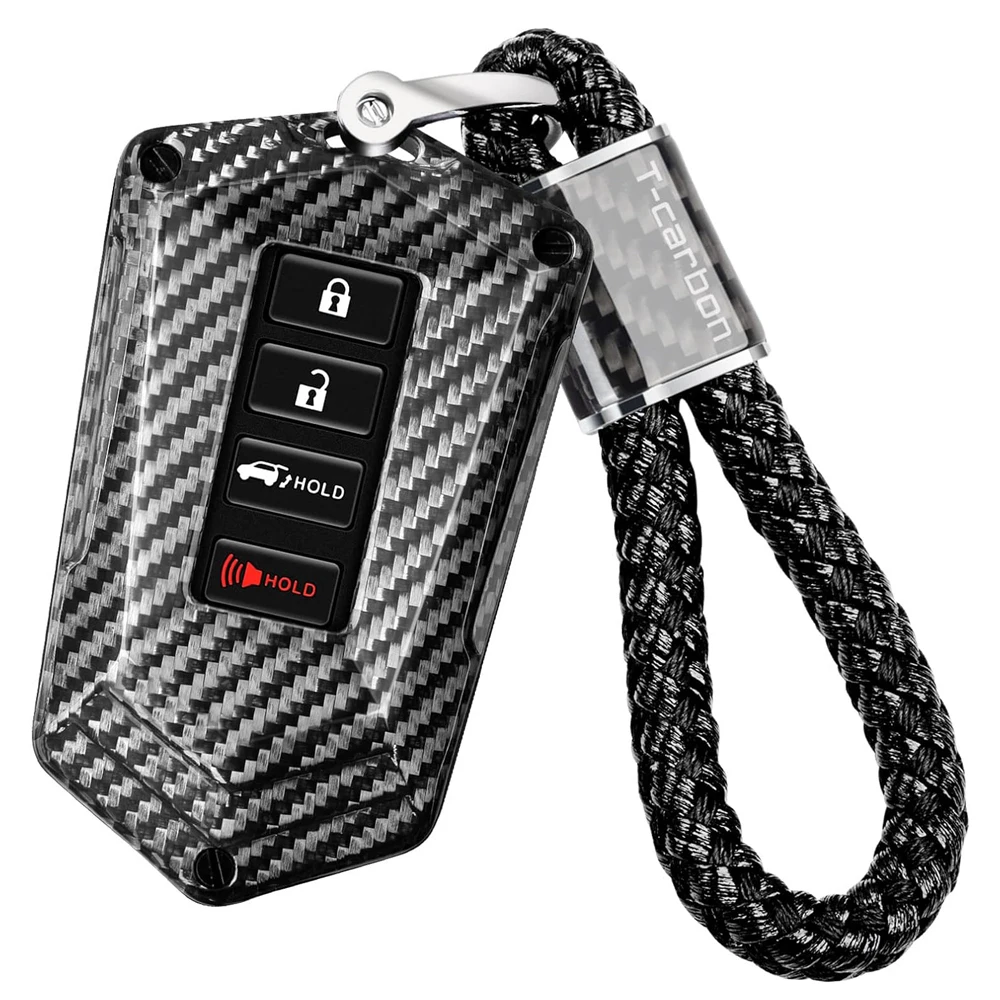 for Lexus Key Cover,  Carbon Fiber Key Fob Case Shell Protector for Lexus LX570 RX450 RX350 RC300 IS350 GS LC 2013-2022