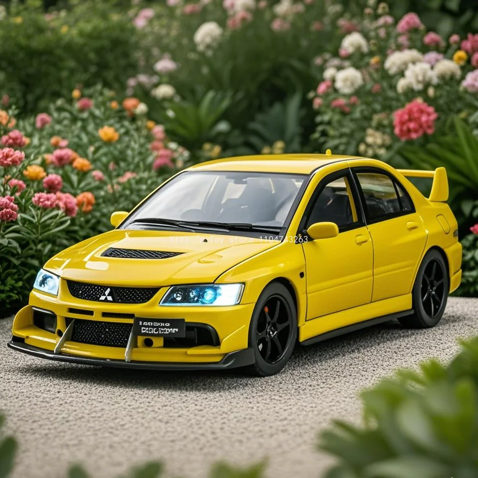

1:32 Mitsubishi Lancer Evolution EVO Sports Metal Alloy Diecast Model Car Pull Back Hobby Collection Decorate 30