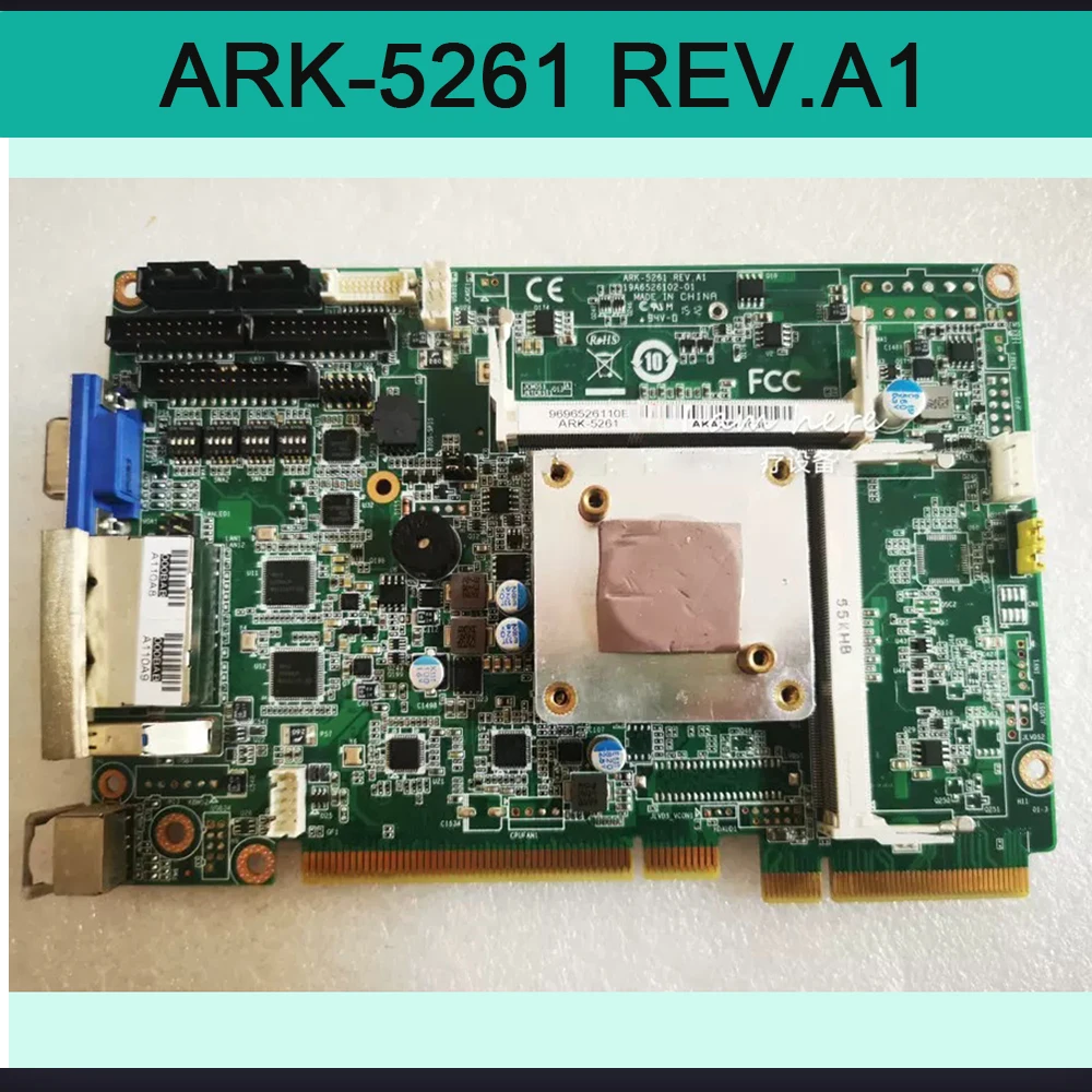 For Advantech Industrial Control Medical Motherboard 19A6526102-01 ARK-5261 REV.A1