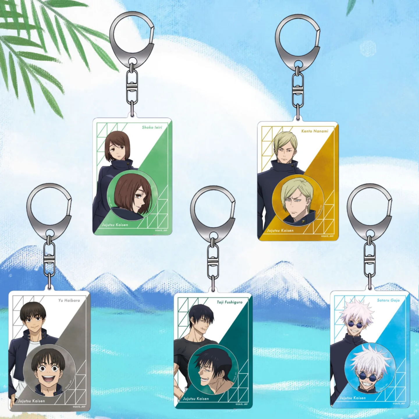 

Acrylic Keychain for Jjk Toji Fushiguro Satoru Gojo Shoko Ieiri Kento Nanami Yu Haibara Anime Decoration Collection Lovely Gift