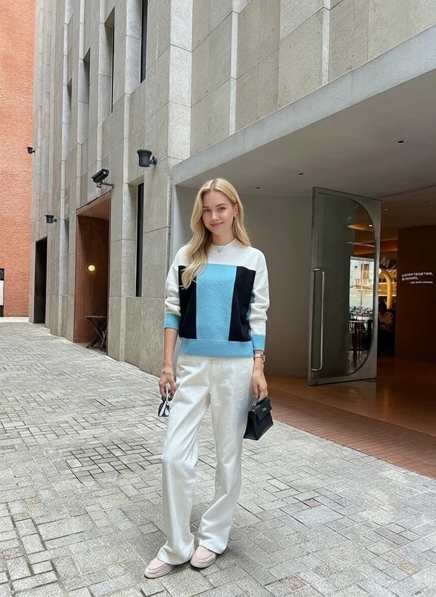 

Свободный пуловер для холодной погоды, элегантный женский вязаный свитер, мягкий теплый пуловер с длинными рукавами, повседневный топ BA0903