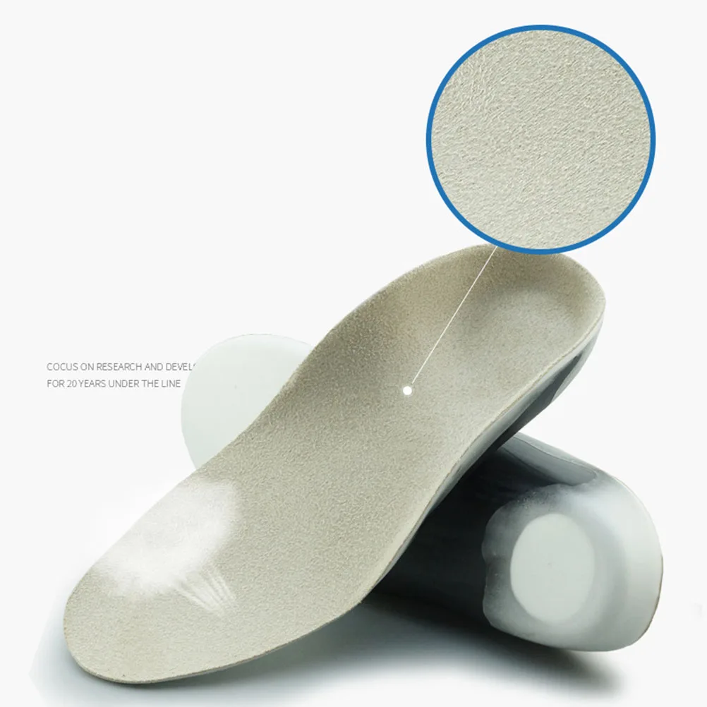 

Orthotic Insoles Kids Arch Support Heel Cups Breathable Soft Material Boys Girls Daily Use Walking Posture Long Term Foot Care