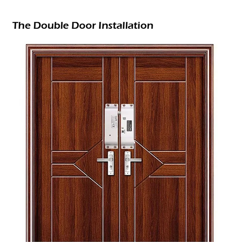 ZIZI Electric Drop Bolt Lock Electronic Mortise Lock Fail Secure Mode For Access Control Electronic Mortise Lock Close When No P