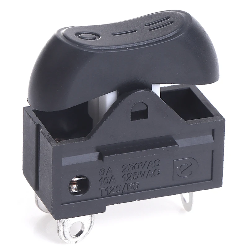 1pcs High Guality KCD15-103/T Hair Dryer Switch Rocker Switch 3 Position ON-OFF-ON Boat Switch
