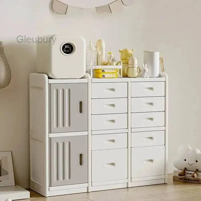Toy Storage Rack Sideboards Baby Modern Children's Products Feeding Table Household Locker Baby Wardrobe Storage Sorting Box