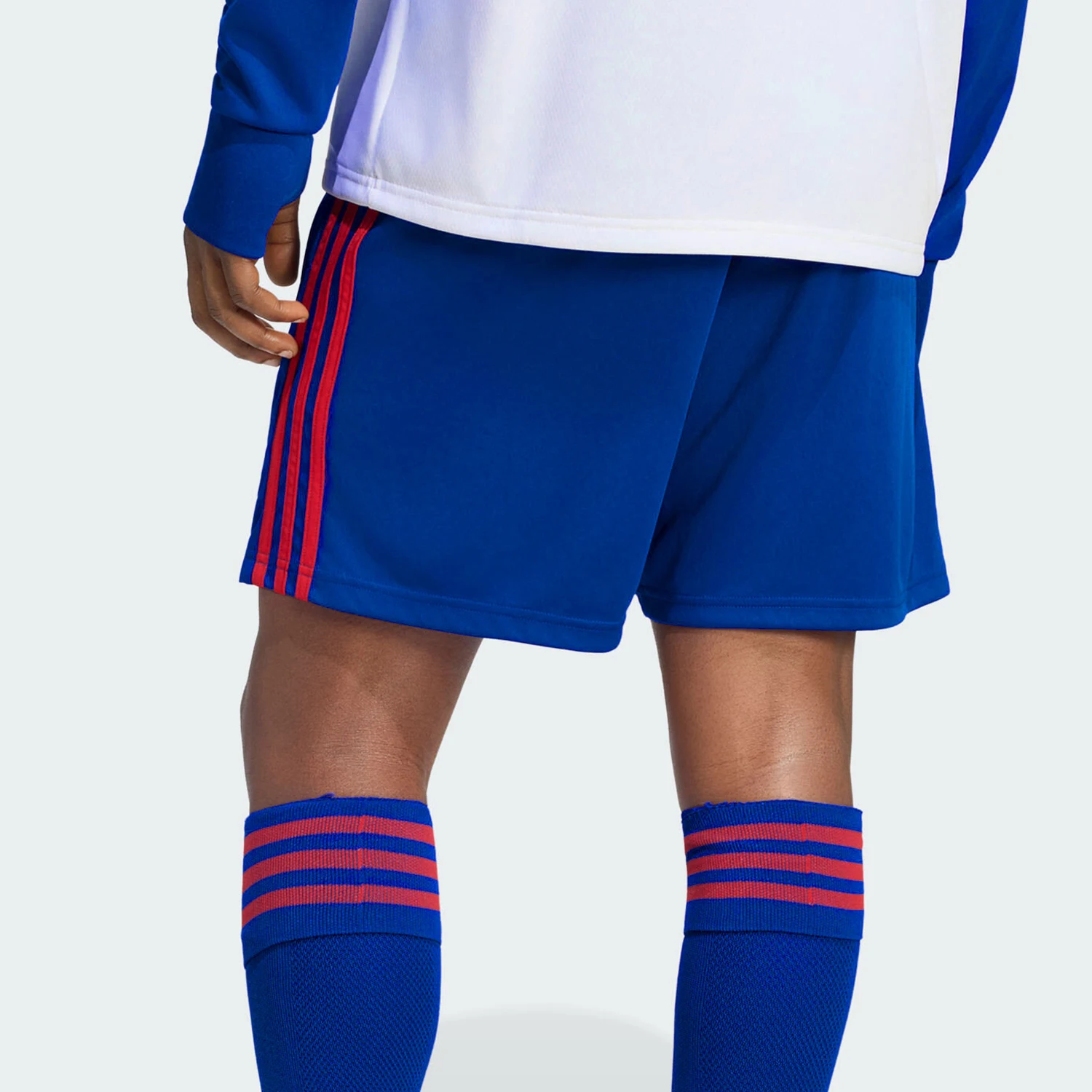 Adidas genuine clover men's classic and fashionable sports football shorts KA6862