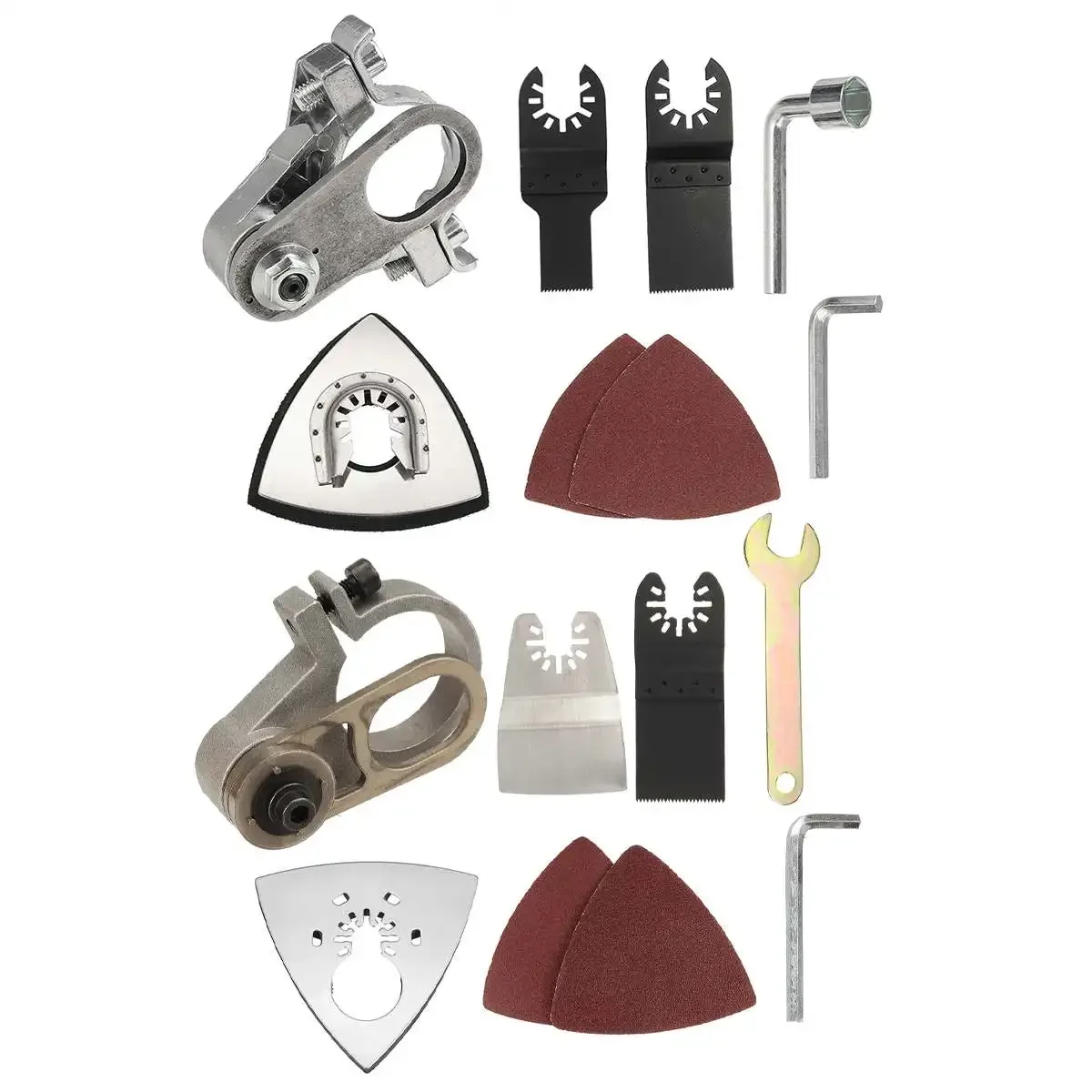 Universal Conversion Head Electric Grinder to Woodworking Oscillating Multi-Tools Adapter Kit Accessories 100mm Angle Grinder
