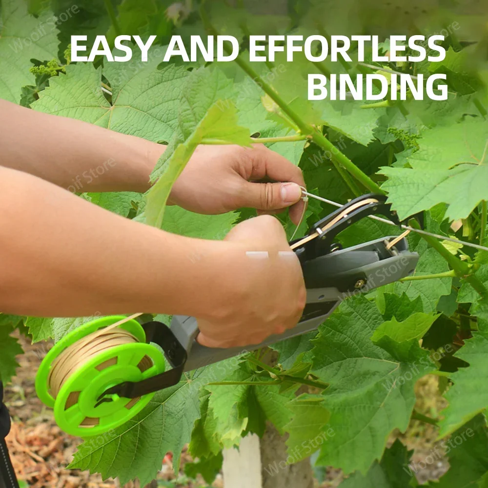 آلة تجليد فرع كهربائي آلة ربط النباتات اللاسلكية آلة تجليد كرمة العنب والطماطم آلة تجليد أوتوماتيكية