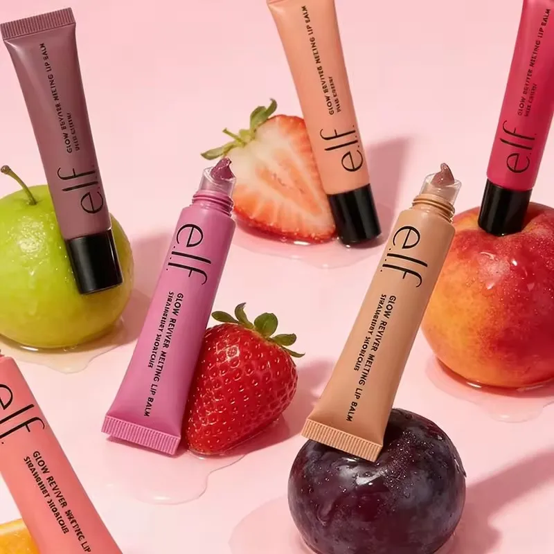 Fashion Elf Lip Gloss Tinted Lip Balm Improves Lip Lines Dryness for Naturally Plump Lips and Lightweight Hydrating Nourishes