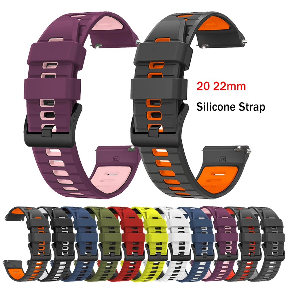 1 шт. 20 мм 22 мм силиконовый ремешок для часов COROS PACE 3 2 Waven браслет для COROS APEX 2 Pro APEX 46 мм 42 мм спортивный ремешок аксессуары