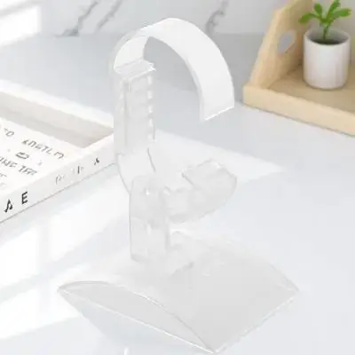 2Pcs Watch Display Stand Acrylic Base Adjustable Watch Holder Jewelry Organizer Storage Rack Stable Display Props for Watches