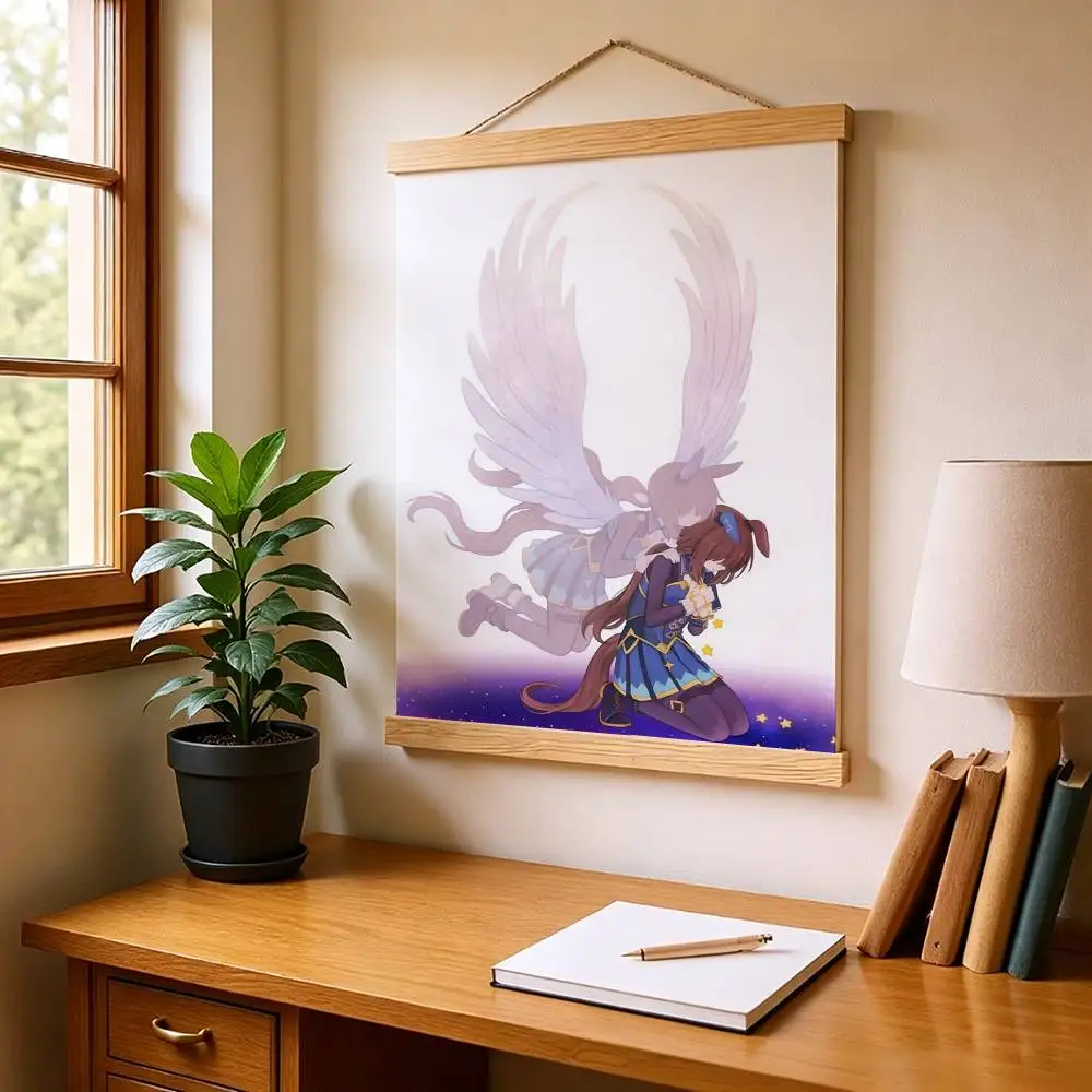 Admire Vega Umamusume Poster HD Self Adhesive Waterproof Wall Art Ideal for Home Office Dorm Gift Customizable