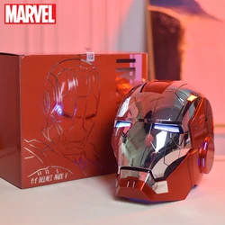 Nowy kask AutoKing 1:1 Mk5 Iron Man Cosplay Sterowanie głosowe Oczy ze światłem Model Zabawki dla dorosłych Elektryczny prezent świąteczny do noszenia