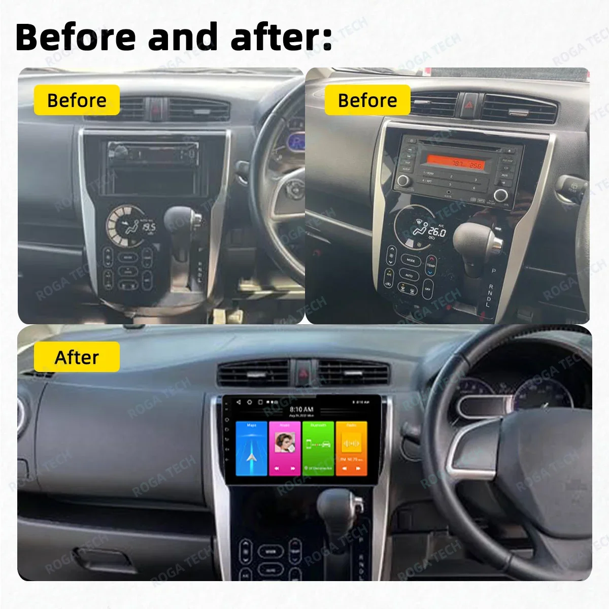 Car Radio for Nissan Dayz 2013 - 2015 2 Din Android Multimedia Player GPS Navigation Carplay Android Auto High Definition Screen