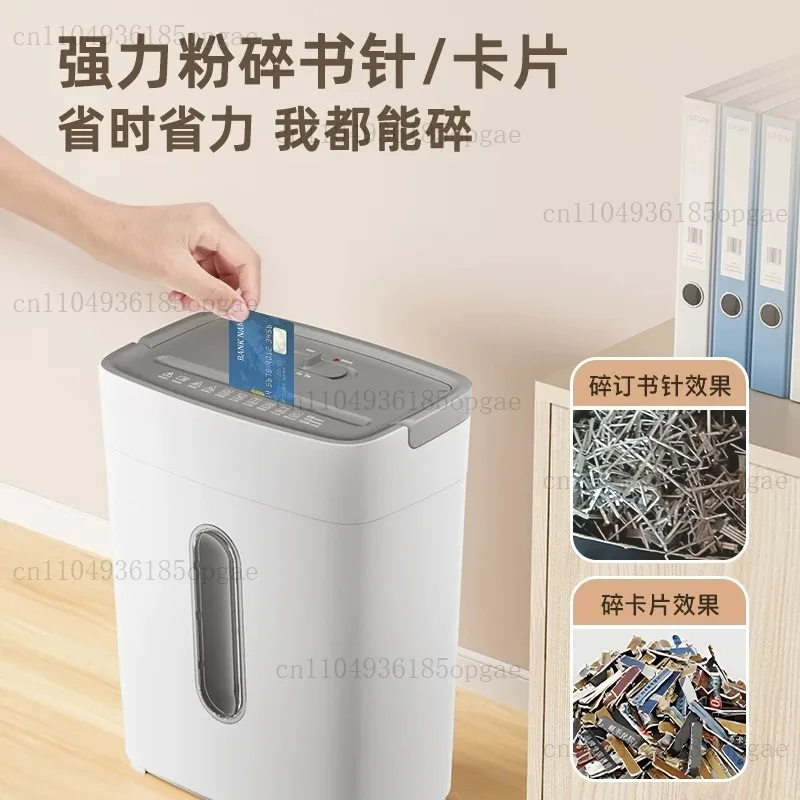 Office Household Mini Motor Small Commercial High Power Document Shredder Level 4 Confidential Information Paper