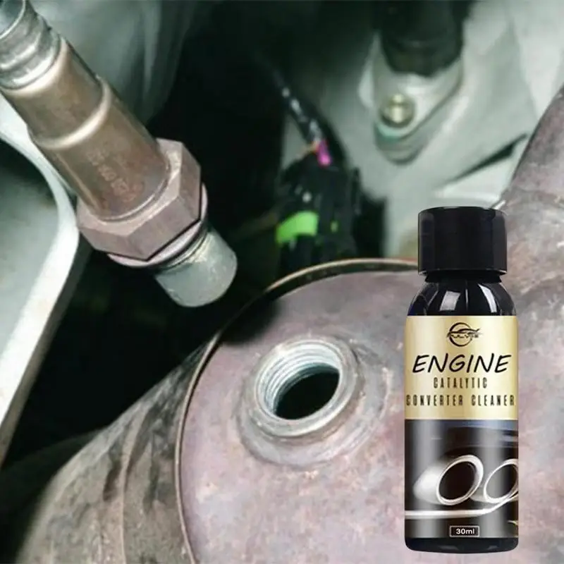 30ML Automotive Car Engine Catalytic Converter Cleaner Car Additive Multipurpose Carbon Deposit Remove Car Engine Cleaner