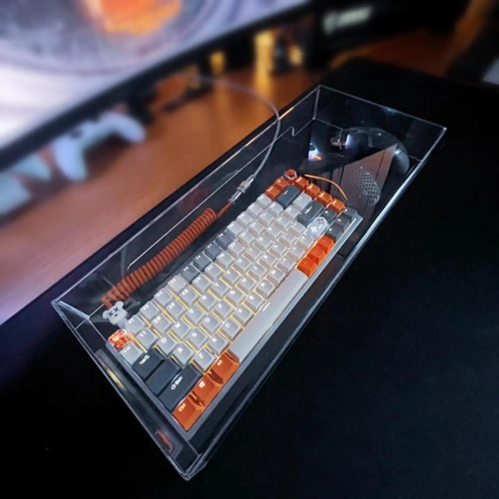 Mechanical Keyboards Cover Dust Clear Professional Accessories for Computer Home