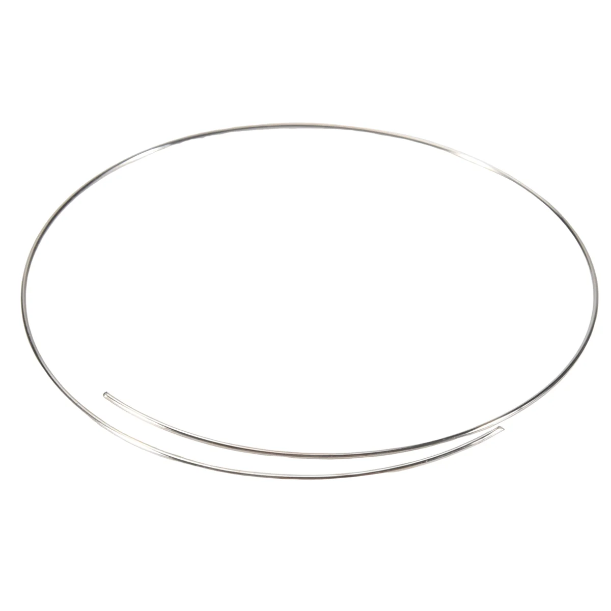 FZFZ 100ループ メモリービーズワイヤー ブレスレット用 直径50mm-55mm(2インチ-2 1/8インチ)