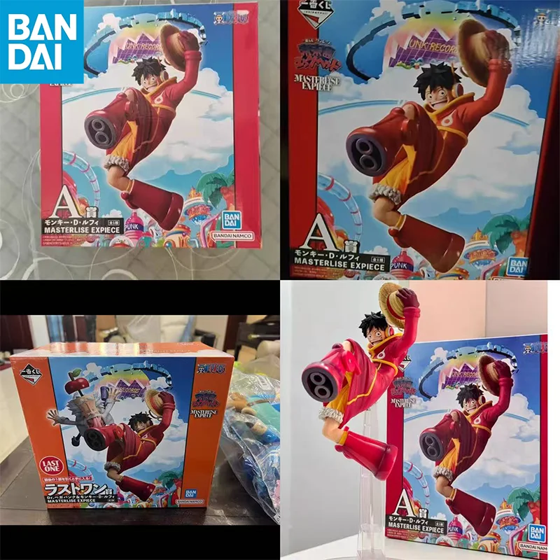 

Подлинная Bandai Namco Banpresto Ichiban Kuji One Piece Masterlise Expiece Monkey D. Luffy, аниме-модель, коллекционная фигурка, игрушка в подарок