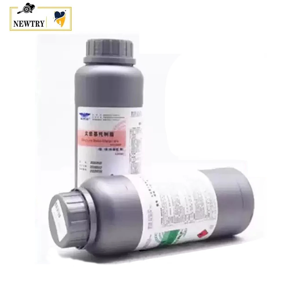 

500ml Dental Monomer Acrylic Liquid Denture Base Resin Liquid PMMA Dentistry Artificial Tooth Repair Materials Self Heat Curing