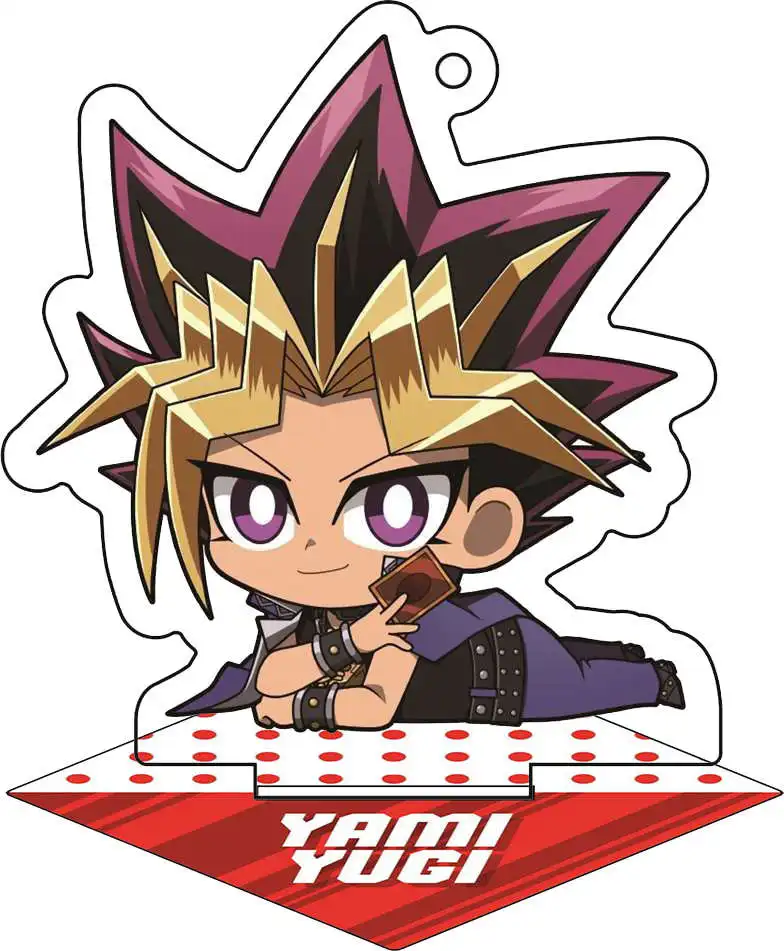 Anime Fans Gifts Yu-Gi-Oh! Duel Monsters Gororin Luke Seto Kaiba Themed Acrylic Keychain&Stand Decoration Series About 6cm/10cm