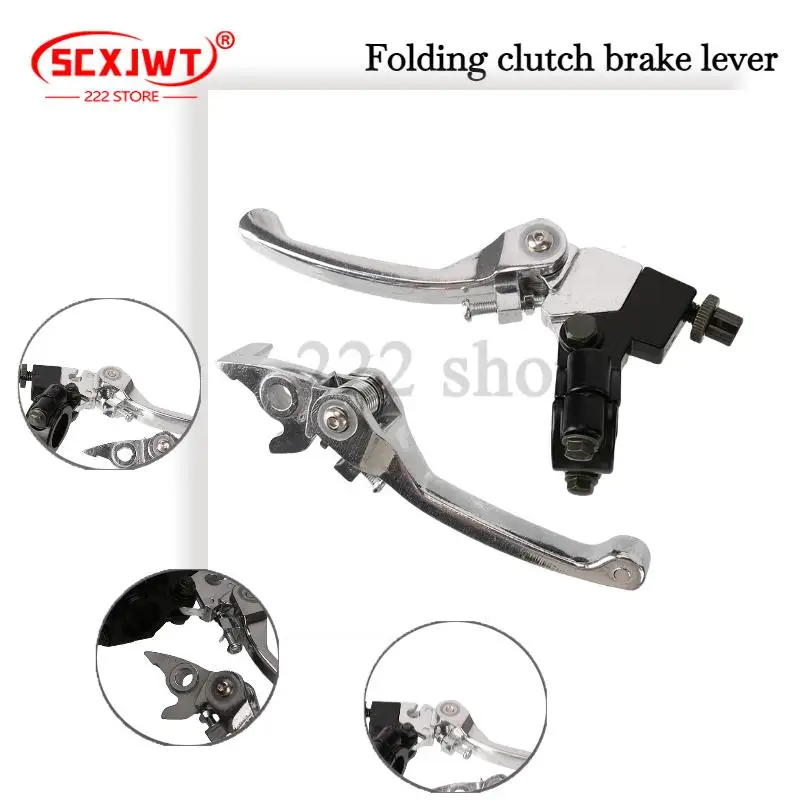 

Durable Anti-Drop Folding Clutch Handle & Brake Handle for Off-Road Motorcycles - Premium Off-Road Mod Parts