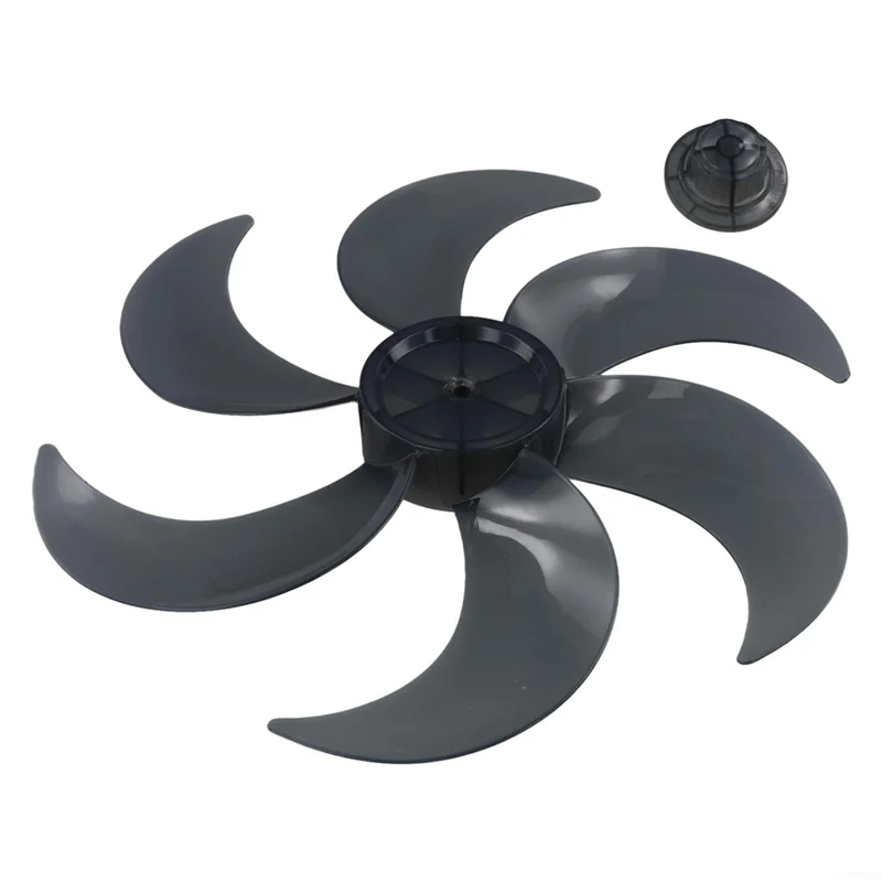 ¡Promoción! Accesorio de repuesto, aspas de ventilador de plástico con cubierta de tuerca, aspas de ventilador silenciosas universales para ventilador de mesa con Pedestal de pie