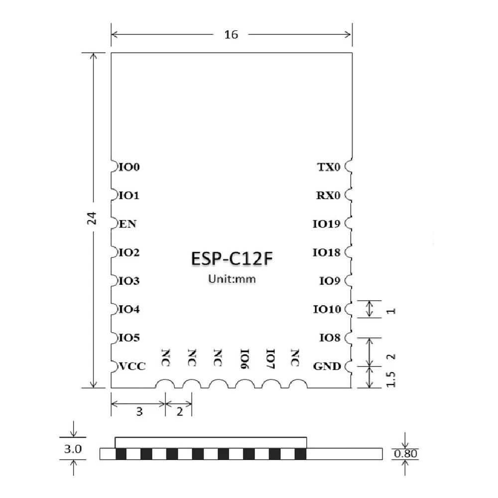 ESP32-C3 ESP8685 Espressif WiFi & Bluetooth Module ESP32-C3-12F ESP32-C3-20 ESP32-C3-32Compatible ESP32-C3-WROOM ESP32-C3-MINI