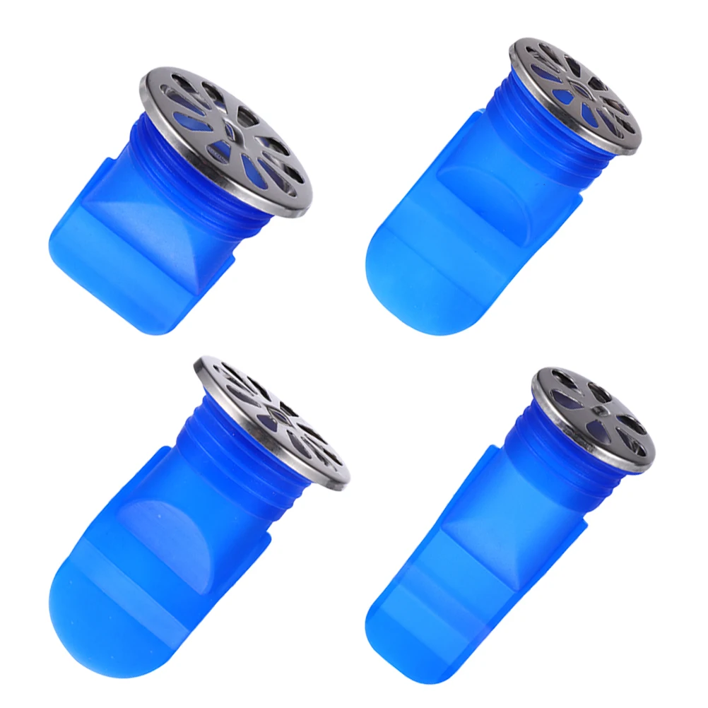 

4 Pcs Silicone Core Drain Valve Backflow Preventer Anti Odor Kitchen Bathroom Sink Strainer Tub Stopper Hair Catcher Floor Plug