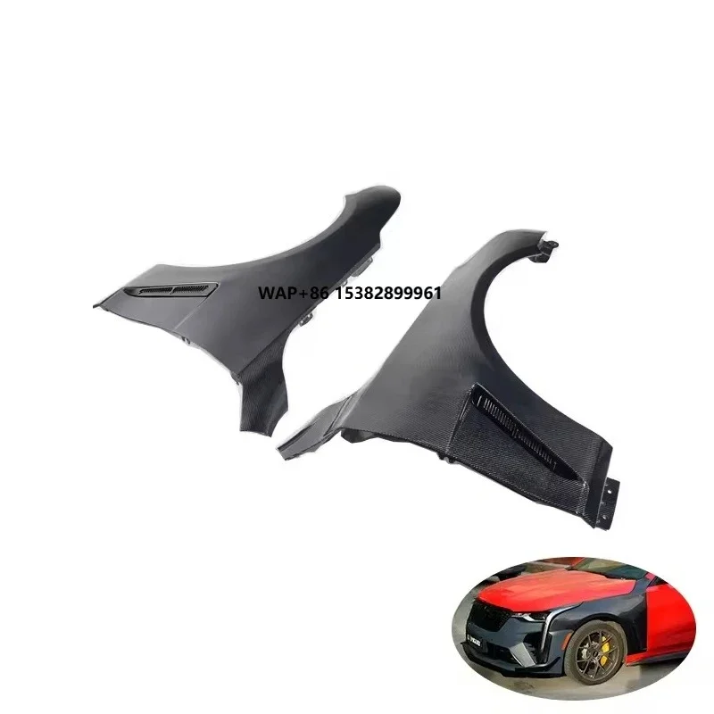 

Langyu 2019+ Car Modification Exterior Fender Leaf Plate Body Part Carbon Fiber Mud Guards for CT4 Front Side Fenders
