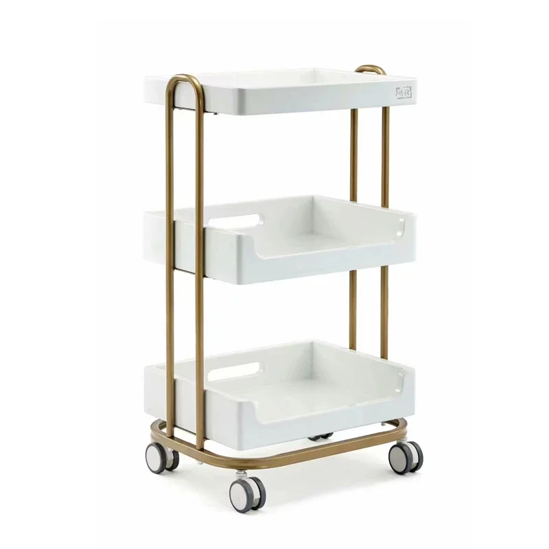 Manage Mobile Pushcart Shelves Wooden Advanced Instruments Pushcart