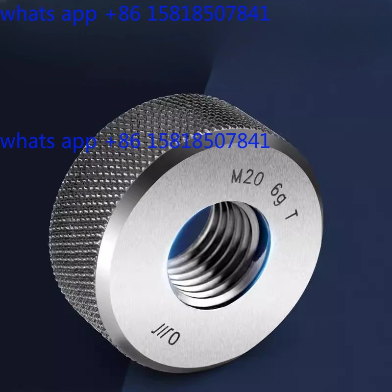 1 piece Genuine Volume Thread Ring Gauge M24M25M26M27M28*3*2*1 * 1 * 0.75 6G 6H Pass Gauge