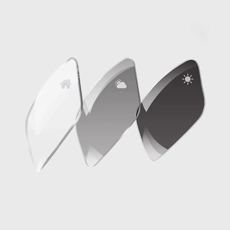 

Фотохромные линзы для коррекции близорукости (SPH (-)) с защитой от синего света и УФ400, серые, черные, коричневые, розовые, зеленые, кофейные, антибликовые, устойчивые к царапинам