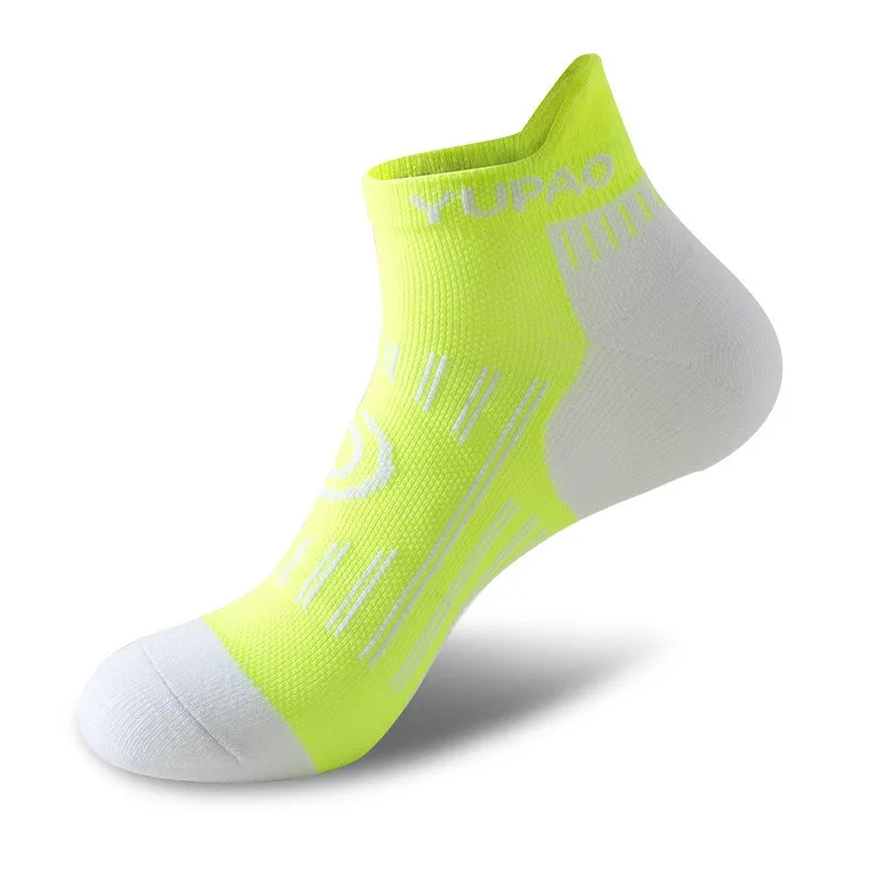 5 Pairs Men Running Socks 6Pairs-Ankle Athletic Socks Wicking Cushioned for Men Walking-Arch Compression Support