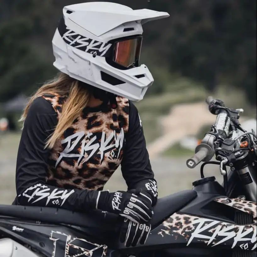 

Bicycle jersey women mountain bike shirt downhill jersey enduro quick drying long sleeve cycling shirt enduro motorcycle jersey