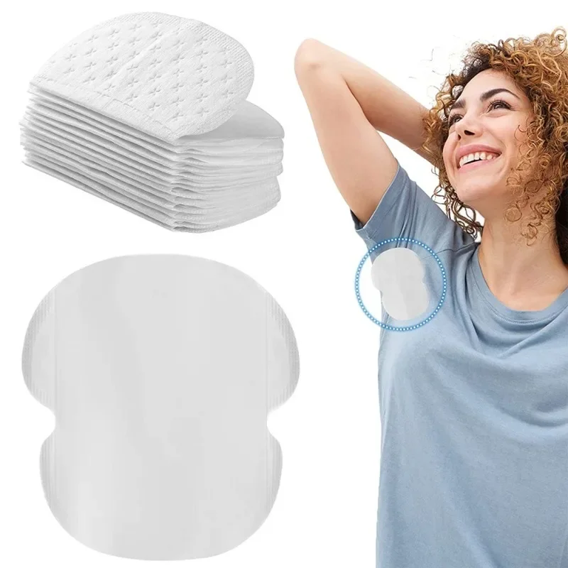 10pcs Underarm Sweat Pads for Men and Women Disposable Armpit Shields To Combat Sweat for Shirts, Dresses, Workouts