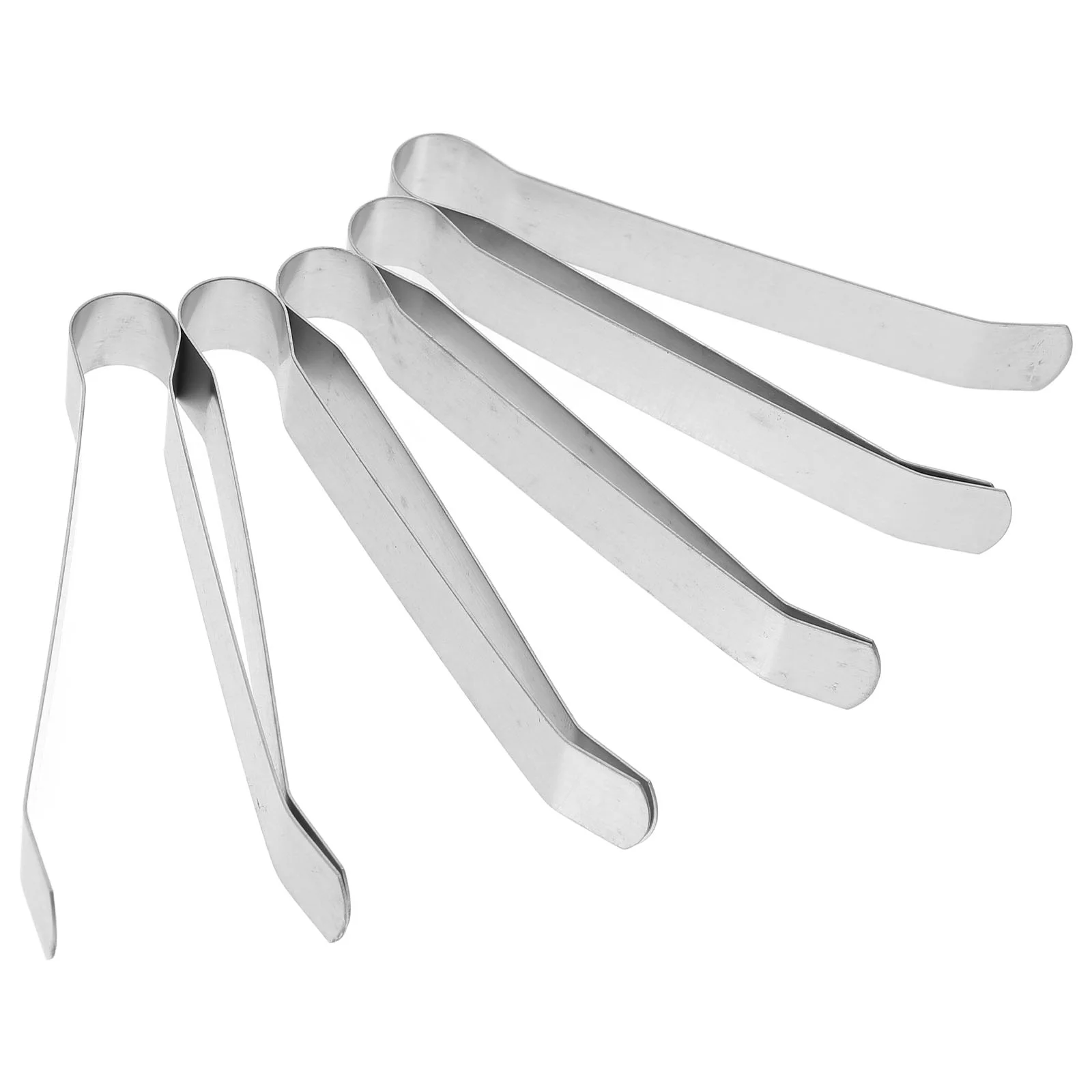 

5 Pcs Cutting Machine Fire Extinguisher Child Trimmer Stainless Steel Metal Clip for