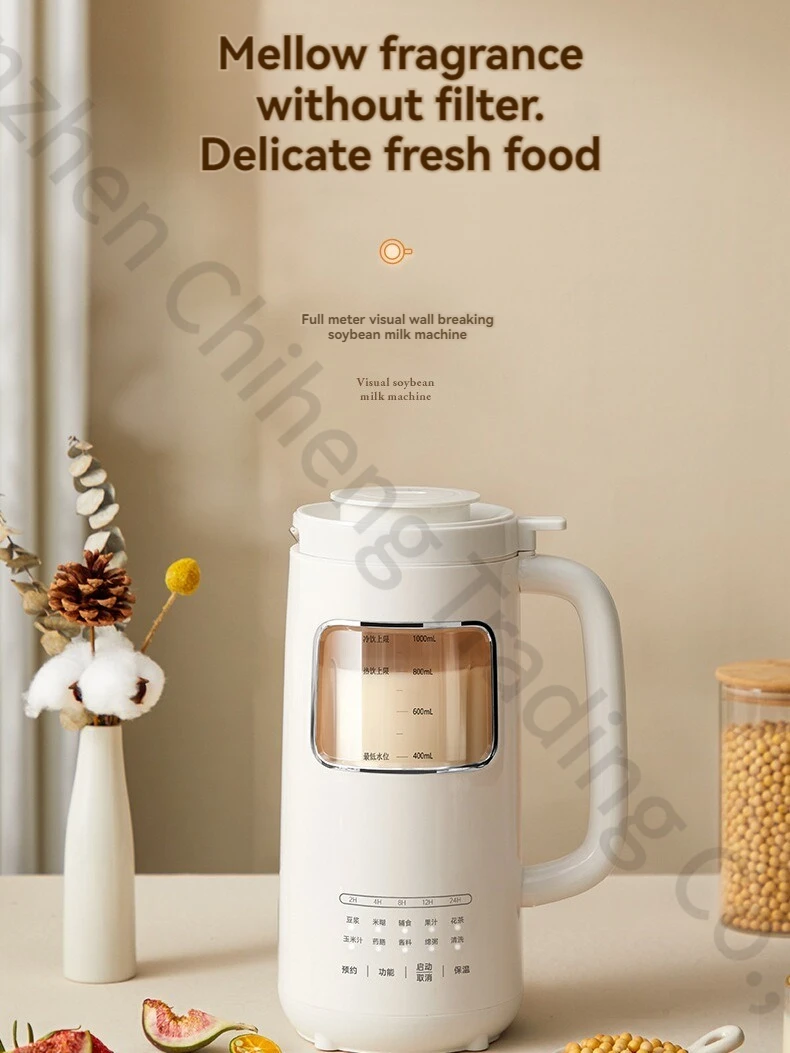 

1000ml Soybean Milk Machine Household Small Multifunction Blender High Speed Mixer For Kitchen