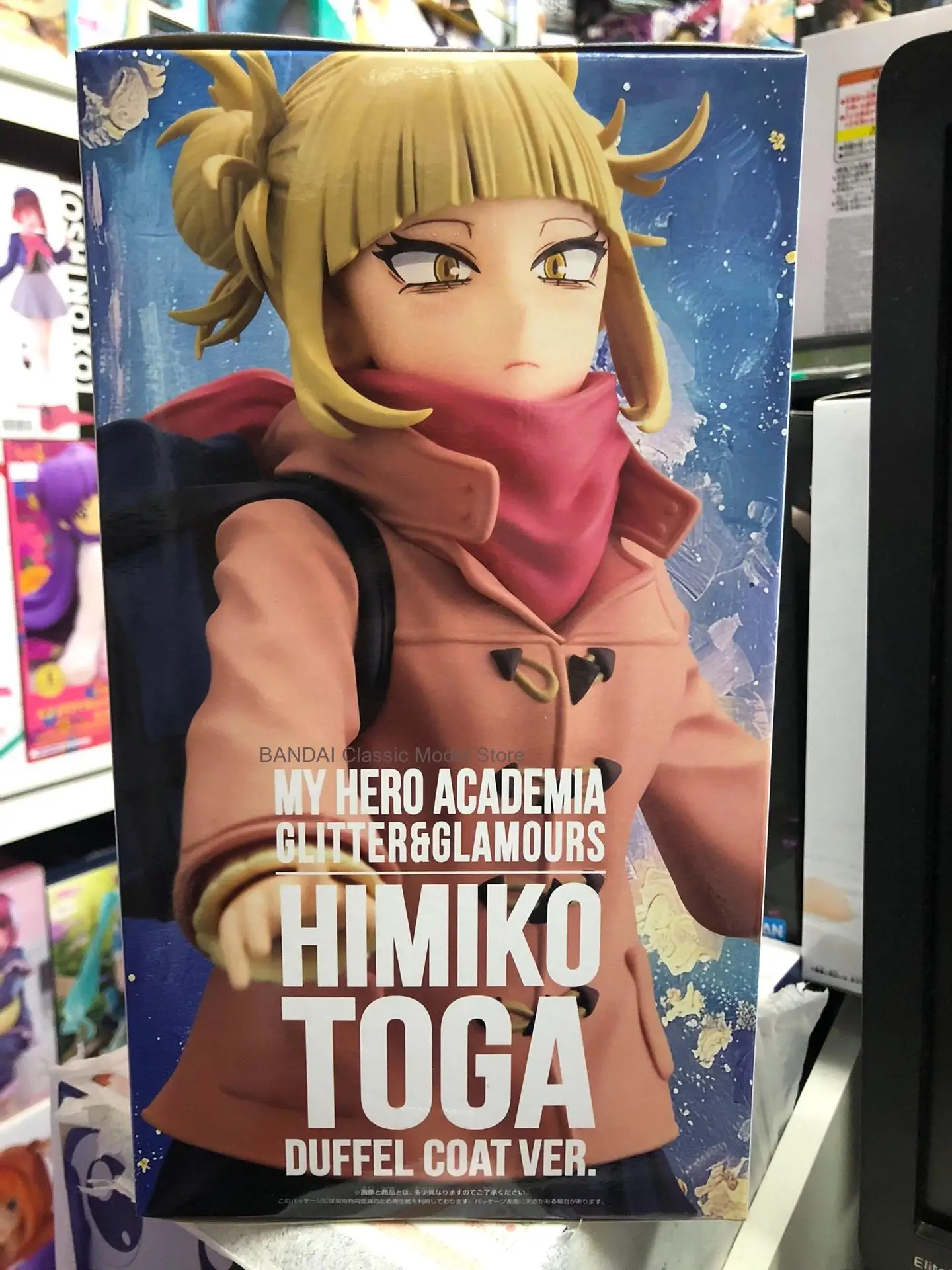 

100% Оригинальный Bandai Spirits BANPRESTO Glitter & Glamours Boku No Hero Academia Toga Himiko Duffel Coat Ver. Серия коллекций