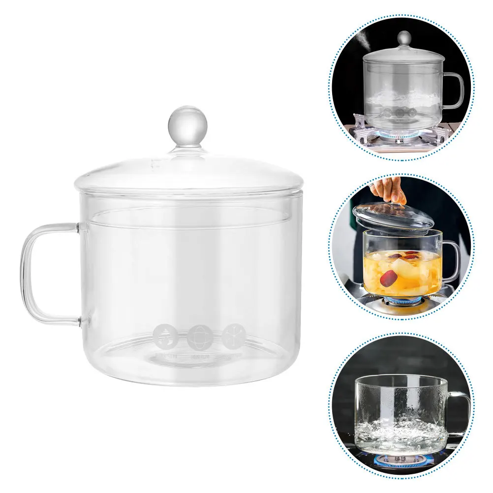

Noodle Bowl Glass Cooking Saucepan Pasta Borosilicate Heat-resistant