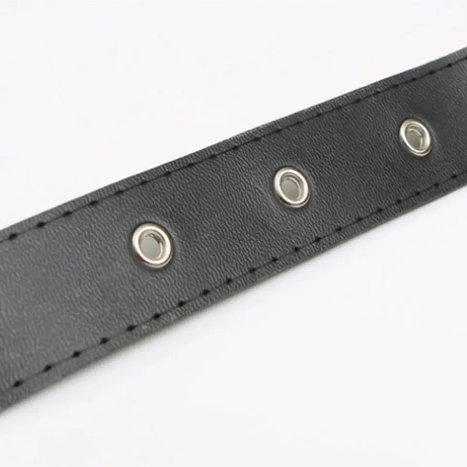 Cinturón De Cuero PU Para Katana Y Espadas – Ajustable, Con Dos Bucles, Para Cosplay, LARP, Recreación Medieval Y Samurái – 110 X 5.5 Cm