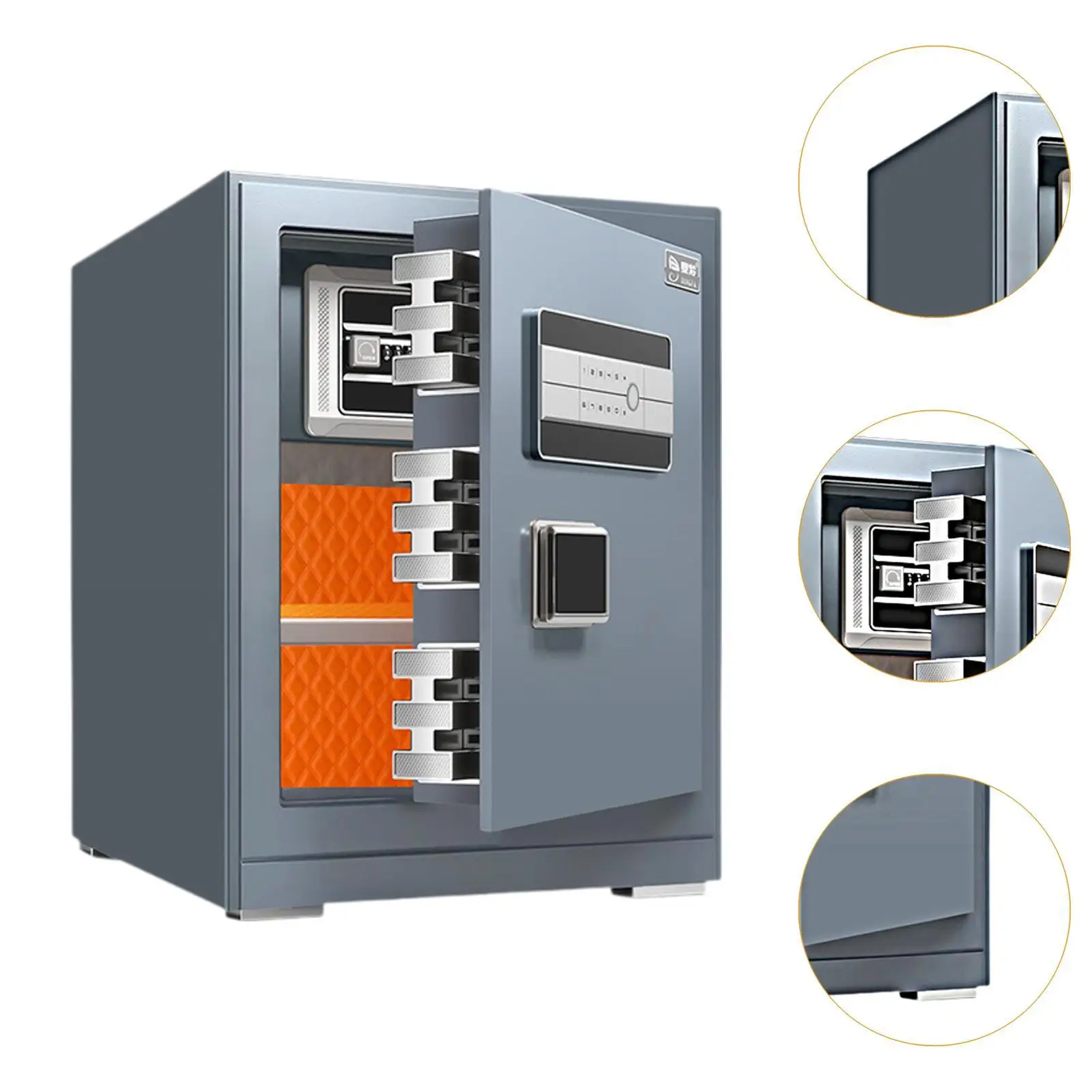 Security Box Waardevolle Spullen Gemakkelijk Te Vergrendelen Heavy Duty Gemakkelijk Te Lezen Metalen Combinatie Lock Box Voor Creditcards Geld Sieraden Portemonnee