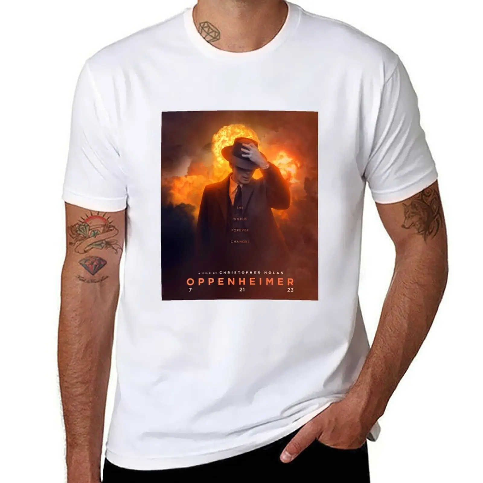 

Oppenheimer T-Shirt Sports Casual Breathable Tee Shirt